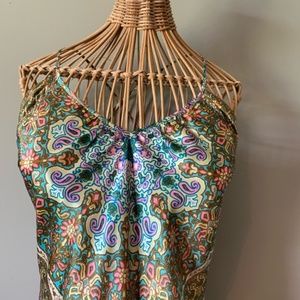 Nicole Miller - stunning floor length silk gown